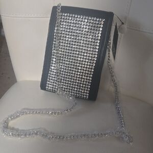 Elegant Black and Silver Women's Bag